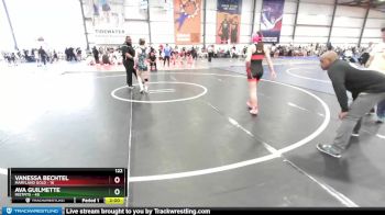 122 lbs Rd# 2 -10:30am Friday - Vanessa Bechtel, Maryland Gold vs Ava Guilmette, Mistfits