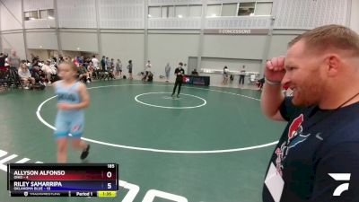 92 lbs Placement Matches (8 Team) - Krislynn Martinez (Ratliff), Kansas vs Scout Phillips, Ohio