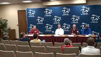Coaches Press Conference 2010 NCAA Indoor Champs - Coaching two contenders