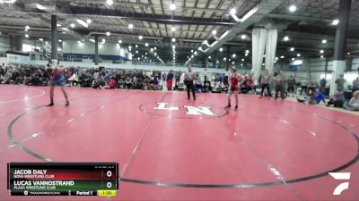 126 lbs Champ. Round 1 - Jacob Daly, NOVA Wrestling Club vs Lucas VanNostrand, Plaza Wrestling Club