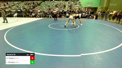 175 lbs Round Of 16 - Hudson Rogers, Meridian vs Levi Bussey, Granite Bay