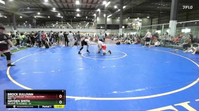 175 lbs Placement (4 Team) - Brock Sullivan, NORTH CAROLINA WRESTLING FACTORY - RED vs Hayden Smith, BELIEVE TO ACHIEVE