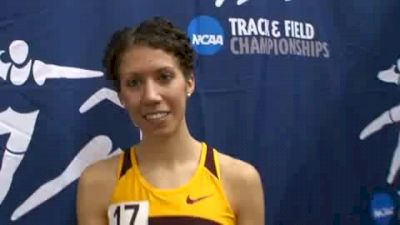 Megan Duwell 6th 5k 2010 NCAA Indoor Championships