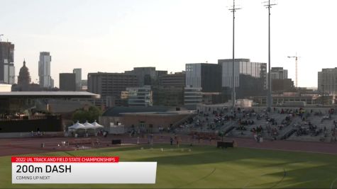 High School Girls' 200m Class 3A, Finals 1