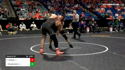 197 lbs Round Of 16 - Preston Weigel, Oklahoma State vs Izaak Shedenhelm, Northern Iowa