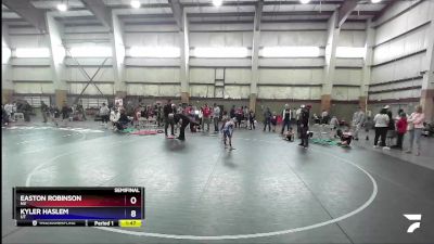 59 lbs Semifinal - Easton Robinson, NV vs Kyler Haslem, UT