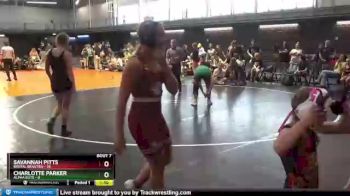 155 lbs Round 3 (6 Team) - Charlotte Parker, Alpha Elite vs Savannah Pitts, Brutal Beauties