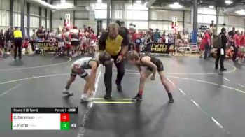 70 lbs Round 3 (6 Team) - Jett Foster, The Funky Singlets Yellow vs Camden Danielson, Olympia
