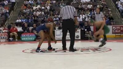 130lbs Steve Spearman McDowell- vs. Tyler Buckman Central Dauphin-