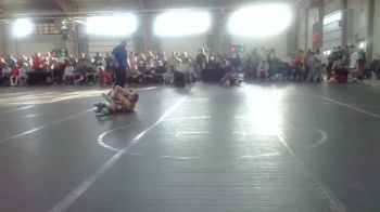 84 lbs Round 1 - Carter Smith, TSB vs Hugh Zimmerman, BTWC