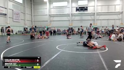 100 lbs Round 7 (8 Team) - Collin Beattie, Armory/Revolution vs Benton Alt, U2 Upstate Uprising