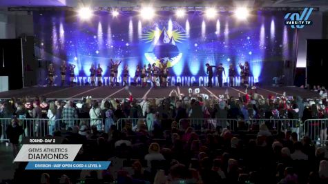Gems Athletics - Diamonds [2024 IASF Open Coed 4 Level 6 Day 2] 2024 Sea to Sky International Cheer & Dance Championship
