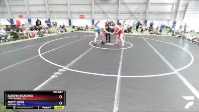 195 lbs Round 1 (8 Team) - Austin Reading, Team Indiana vs Matt King, Washington