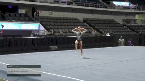 Anjelina Schwartz-Cunningham Gym Academy Rockford - Floor - 2022 Elevate the Stage Huntsville presented by SportsMED & Crestwood