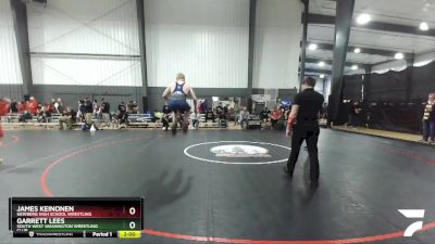 170 lbs Round 1 - James Keinonen, Newberg High School Wrestling vs Garrett Lees, South West Washington Wrestling Club