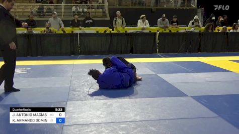 JORGE ANTONIO MACÍAS ARISTA vs KAHLIL ARMANDO DOMINGUEZ 2024 Pan Jiu Jitsu IBJJF Championship