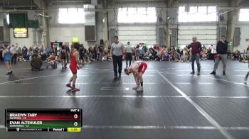 72 lbs Round 1 (6 Team) - Braidyn Taby, Rampage vs Evan Altshuler, Warhawks