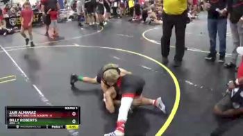 52 lbs Round 5 (6 Team) - Billy Roberts, ARES vs Jair Almaraz, No Escape Wrestling Academy