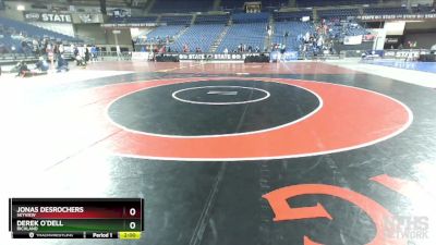 4A 113 lbs Champ. Round 1 - Jonas DesRochers, Skyview vs Derek O`Dell, Richland