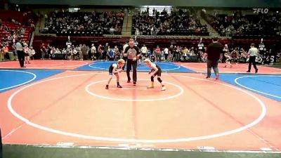 61 lbs Round Of 16 - Emerson Sewell, Jenks Trojan Wrestling Club vs Noah Cox, Miami Takedown Club