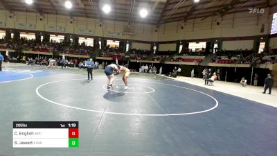 285 lbs Round Of 32 - Charles English, William Penn Charter vs Sean Jewett, St. Mary's Ryken