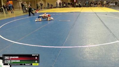 85 lbs Finals (8 Team) - Kyper DeRosier, Brainerd vs Trey Kraemer, Rocori