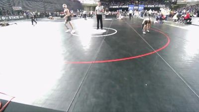 2A 132 lbs Champ. Round 1 - Francisco Contreras, Cedarcrest vs Cohen Clark, West Valley (Spokane)