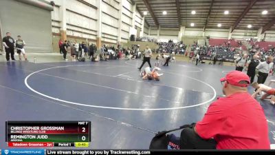 102 lbs Quarterfinal - Christopher Grossman, Billings Wrestling Club vs Remington Judd, Arizona