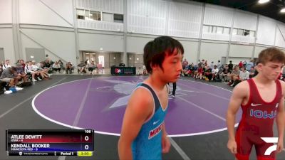 106 lbs Round 1 (16 Team) - Tyler Harper, Iowa vs Saitaro Kong, Minnesota Red