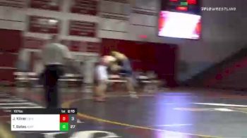 197 lbs Rr Rnd 1 - Jack Kilner, Edinboro vs Tyler Bates, Kent State