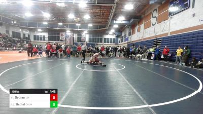 190 lbs 3rd Place - Isaac Sydnor, Catholic Memorial vs Jose Bethel, Chelmsford