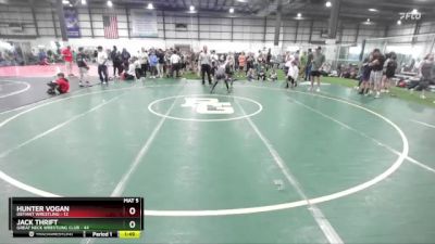 95 lbs Champ. Round 1 - Jack Thrift, Great Neck Wrestling Club vs Hunter Vogan, Defiant Wrestling