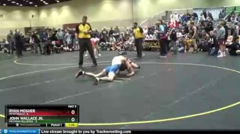 117 lbs Round 5 (8 Team) - John Wallace Jr., Michigan Bulldogs vs Ryan Mosher, MI Pittbulls