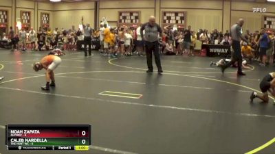 52 lbs Finals (8 Team) - Noah Zapata, Olympic vs Caleb Nardella, The Hunt WC