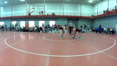 132 lbs Semifinal - Sean Breedlove, Center Grove Wrestling Club vs Lincoln Cooper, Columbus East Wrestling Club