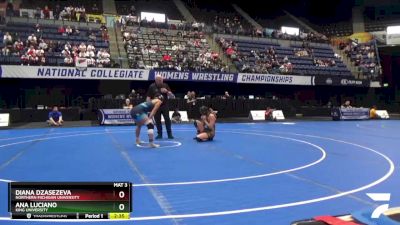 136 lbs Quarterfinal - Ana Luciano, King University vs Diana Dzasezeva, Northern Michigan University