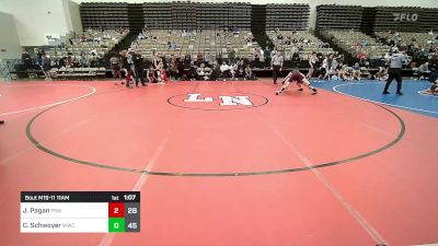 131 lbs Rr Rnd 1 - Julio Pagan, Pride Wrestling vs Colton Schwoyer, Warrior WC