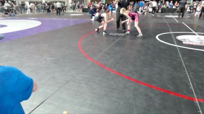 82-89 lbs 1st Place Match - Hadley McCleery, Mat Demon Wrestling Club vs Chanesia Harris, Punisher Wrestling Company