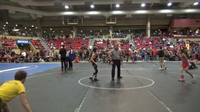 79 lbs Champ. Round 1 - Jackson Dunkle, Excelsior Springs Youth Wrestl vs Brantley Batchelor, Wellington Youth Wrestling