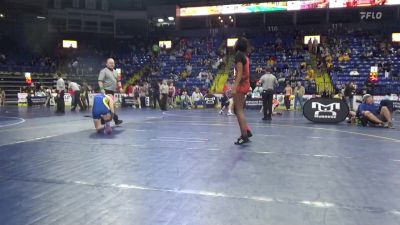 103 lbs Consy 6 - Johnayha Brunson, Erie vs Danica Bacorn, South Williamsport