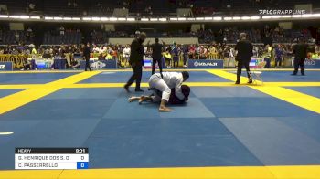 GABRIEL HENRIQUE DOS S. OLIVEIRA vs CHRISTOPHER PASSERRELLO 2021 World Jiu-Jitsu IBJJF Championship