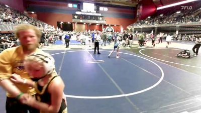 95 lbs Quarterfinal - Landon Peel, Team Champs vs Breckin Henry, Camel Kids WC