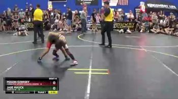 56 lbs Round 2 (6 Team) - Mason Ezersky, Combative Sports Athletic Center vs Jase Mauck, Iowa Elite