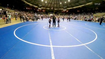 85 lbs Semifinal - Maximus Carter, R.A.W. vs Bear Ontiveros, R.A.W.