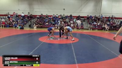 138 lbs Round 2 - Lewis Miller, Auburn vs Sami Bratina, Helena