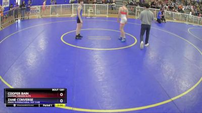 119 lbs Cons. Round 1 - Cooper Bain, Eastern Oregon Elite vs Zane Converse, Askeo International Mat Club