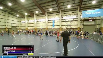 138 lbs Champ. Round 1 - Gabriel Lemos, California vs Paul Dyment, Alaska