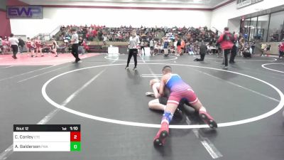 92 lbs Rr Rnd 1 - Corey Conley, Chandler Takedown Club vs Aston Balderson, Perry Wrestling Academy