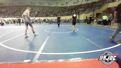 105 lbs Consi Of 8 #2 - Yoselin Hernandez, OKC Saints Wrestling vs Ayden Wagner, Choctaw Ironman Youth Wrestling