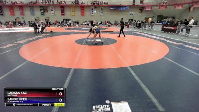 123 lbs Cons. Round 3 - Larissa Kaz, Hastings vs Sandie Pfeil, Augustana (IL)